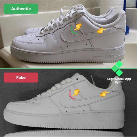 fake nike airforced|how to spot a fake nike.